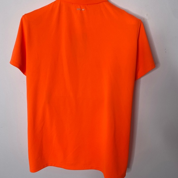 Ralph Lauren RLX XL  CORAL COLOR  Wicking Polo Shirt Snap Buttons NWT - Picture 6 of 14